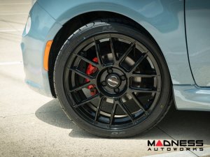 FIAT 500 Custom Wheels - 9esse - Fondmetal - Matte Black - 17" 
